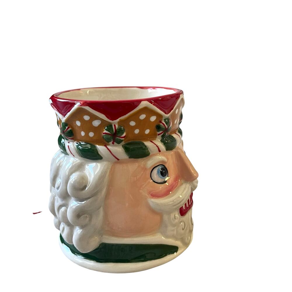 Blue Sky NUTCRACKER Christmas 16 oz MUG Heather Goldminc Clayworks New NWT - Picture 14 of 15